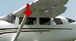 Door Window (Openable) (L or R) - Cessna 206 Super Skywagon