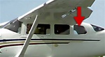 Side Center Window (Rearward, Left) - Cessna 206 Super Skywagon