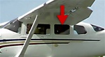 Side Window (Forward, Left) - Cessna 206 Super Skywagon